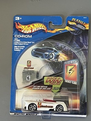 Hot Wheels Electrical Energy Car CD-ROM 1/6 Mattel Games b