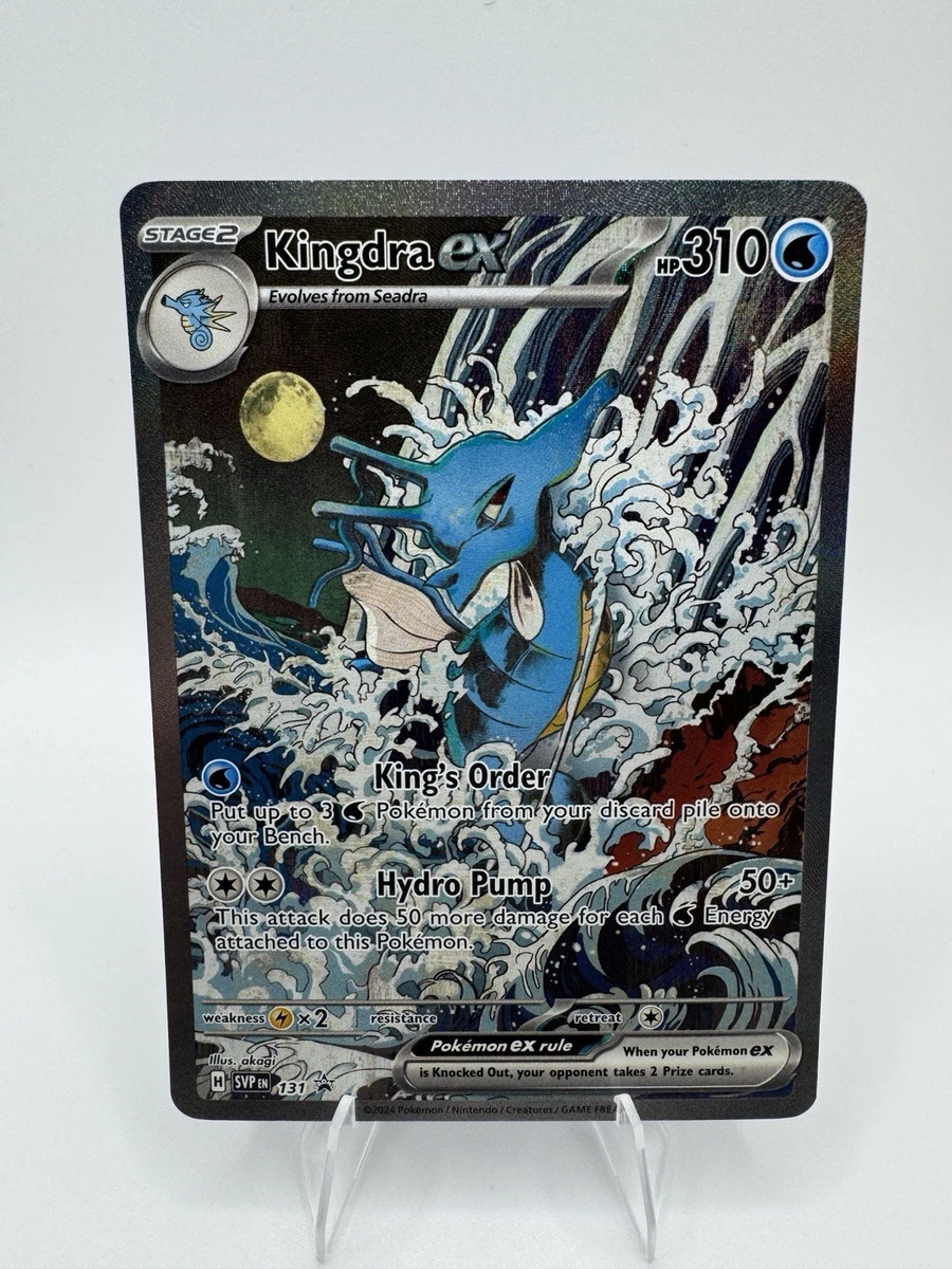 Kingdra ex 131 Sv: Scarlet & Violet Promo Cards for sale | eBay