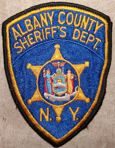 NY Albany County New York Sheriff Shoulder Patch