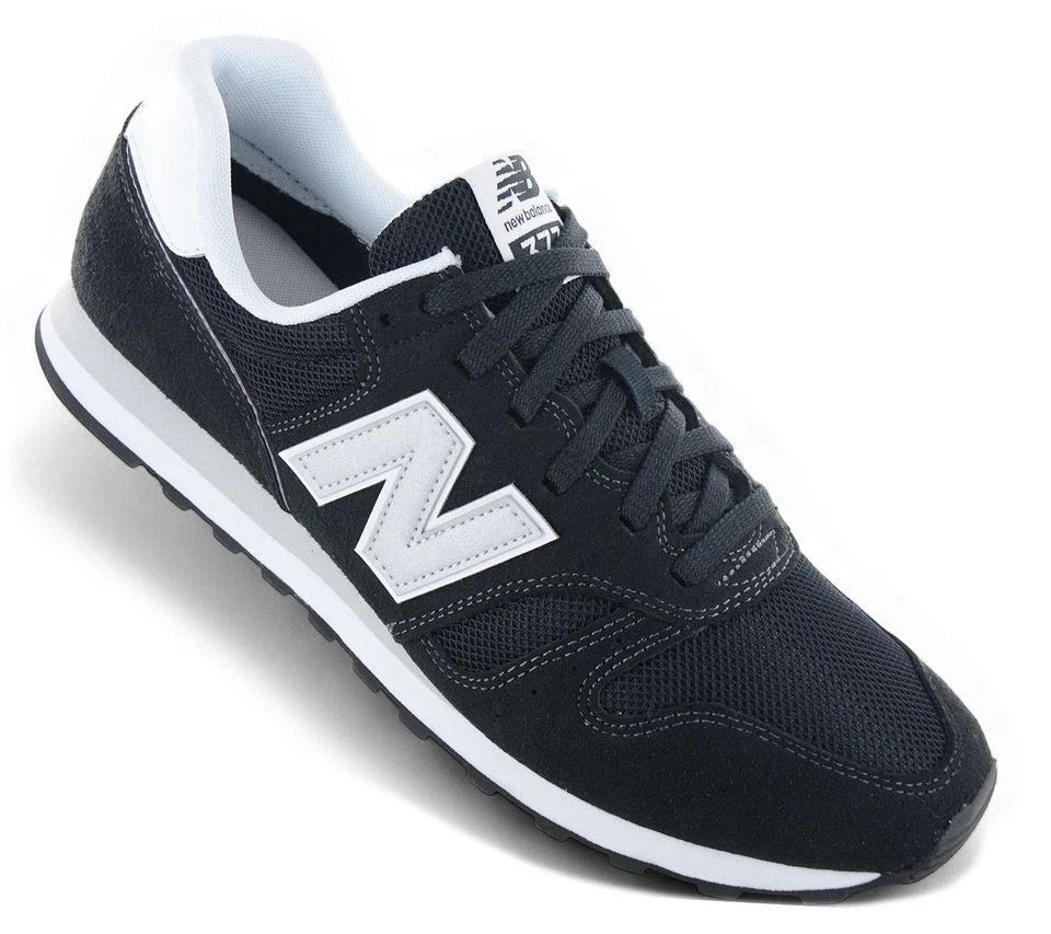 New Balance 373 - Baskets Sneakers Hommes Noir Loisirs Chaussures NEU ML 373 KB2 - Photo 2/4