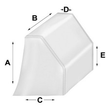 Tessilmare Steuersaule-Abdeckung, groß - 1 PC  - 46.896.03 - 4689603