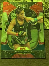 CYNTHIA CALVILLO 2023 Panini Select UFC Red and Blue #22