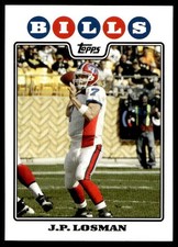 2008 Topps J.P. Losman #43 Buffalo Bills