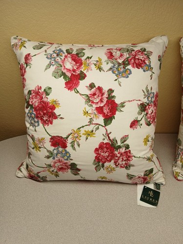 Ralph Lauren Petticoat Floral 3 Throw Pillow Cases Cottage New With Tags - Picture 6 of 12