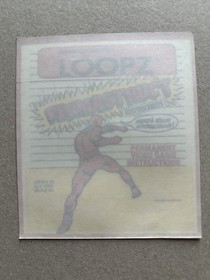 LOOPZ NES Permastruct Rental Store Instructions Sticker