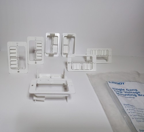(8x) Caddy MPAL2 Communication Plastic Low Voltage Mounting Bracket - 第 1/5 張圖片