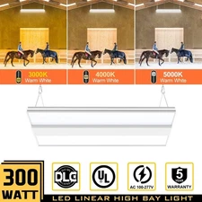 150W LED Linear High Bay Light Factory Warehouse Ceiling Light 3000K/4000K/5000K