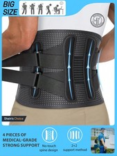 Back Brace Support For Men  Women   Lumbar Belt For Lower Back Pain Relief