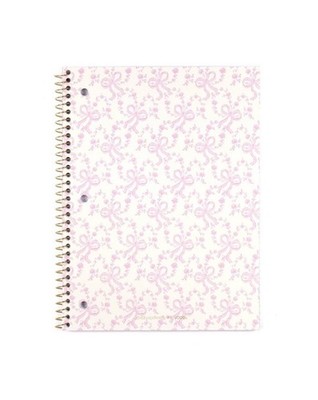 LoveShackFancy X Target Spiral Notebook Yoobi PINK BOW COQUETTE