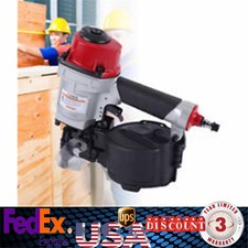 Siding Coil Nailer Air Nail Gun Wooden Furniture Fences Plywood CY 350PCS New