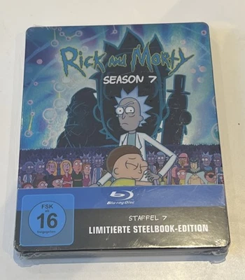 Rick And Morty Staffel 7 Limited Steelbook Edition Bluray NEU OVP Deutsch