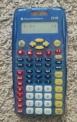 Texas Instruments TI-15 Explorer Elementary - View #8