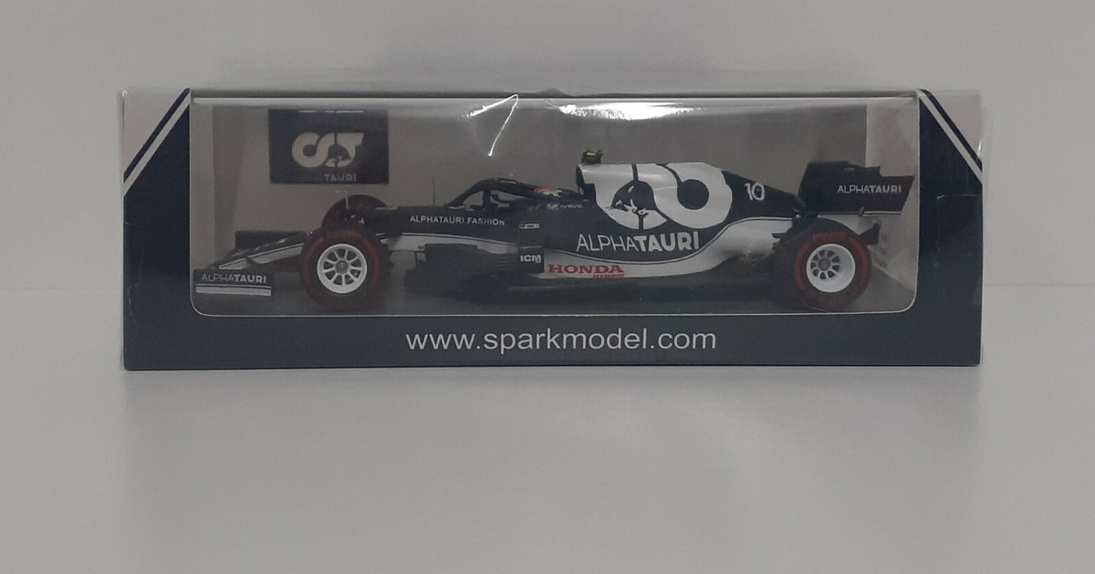 DIECAST 1:43 Model Car Spark F1 Alpha Tauri Honda Gasly