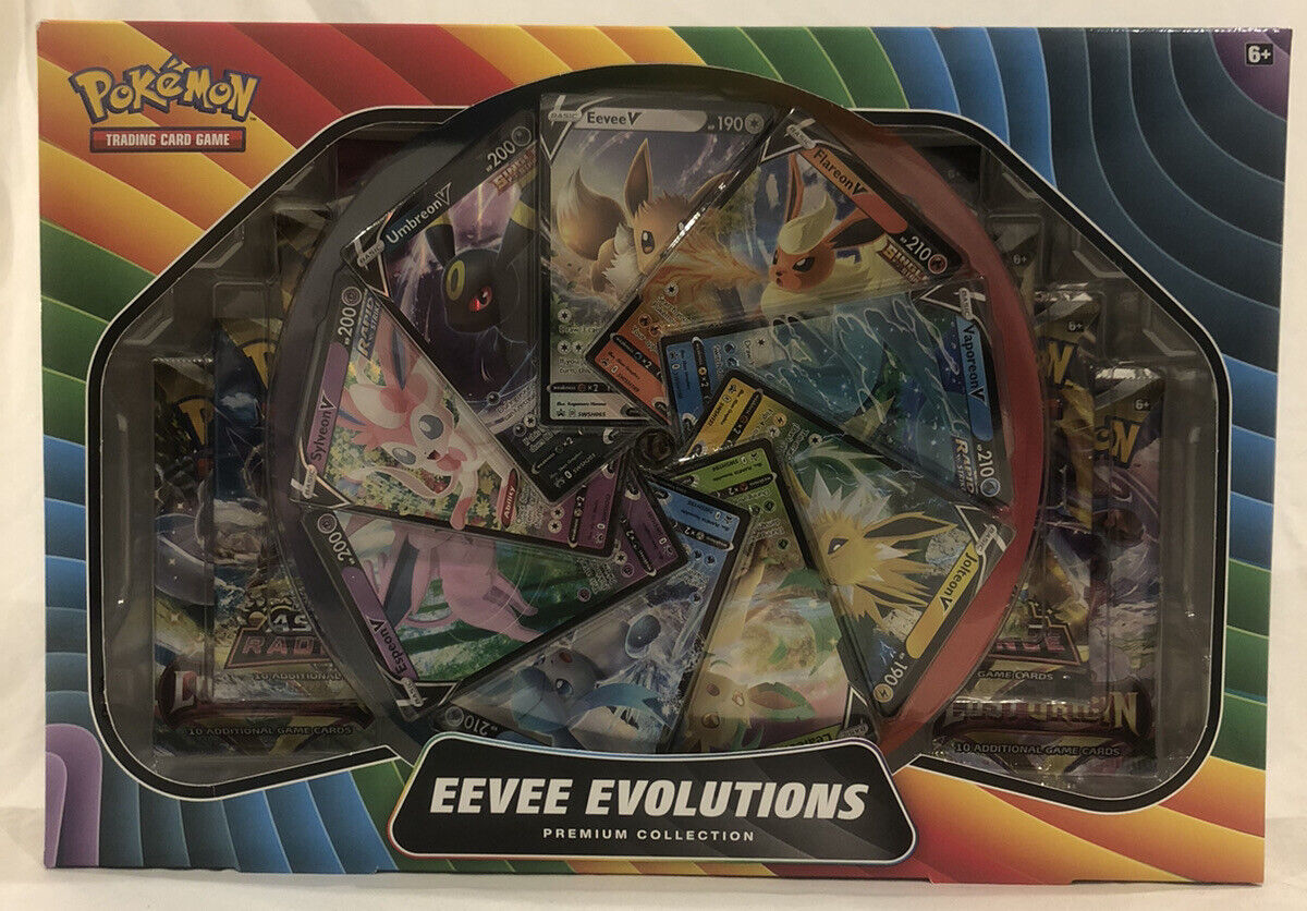 Eevee Evolutions Premium Collection Box NEW SEALED GameStop Pokemon TCG