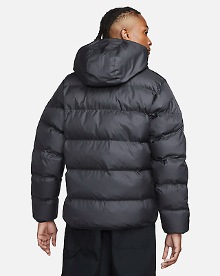 Nike Mens Windrunner Storm-FIT Hooded Puffer Jacket Black Nike Mens Windrunner Storm-FIT Hooded Puffer Jacket Black