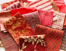 Slow Stitch Fabric Kit for Sewing Needlecraft Quilting Junk Journals Crafts #20Z