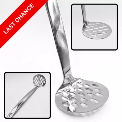 Brand New Potato Masher Heavy Duty Stainless Steel Kitchen