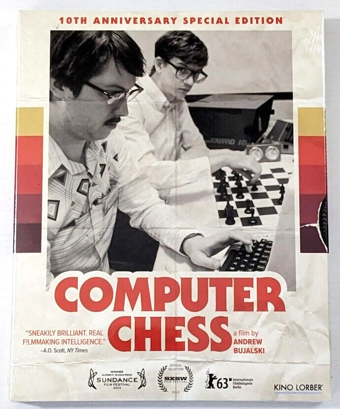 Computer Chess (Blu-ray + Slipcover, 2013) Brand New Sealed