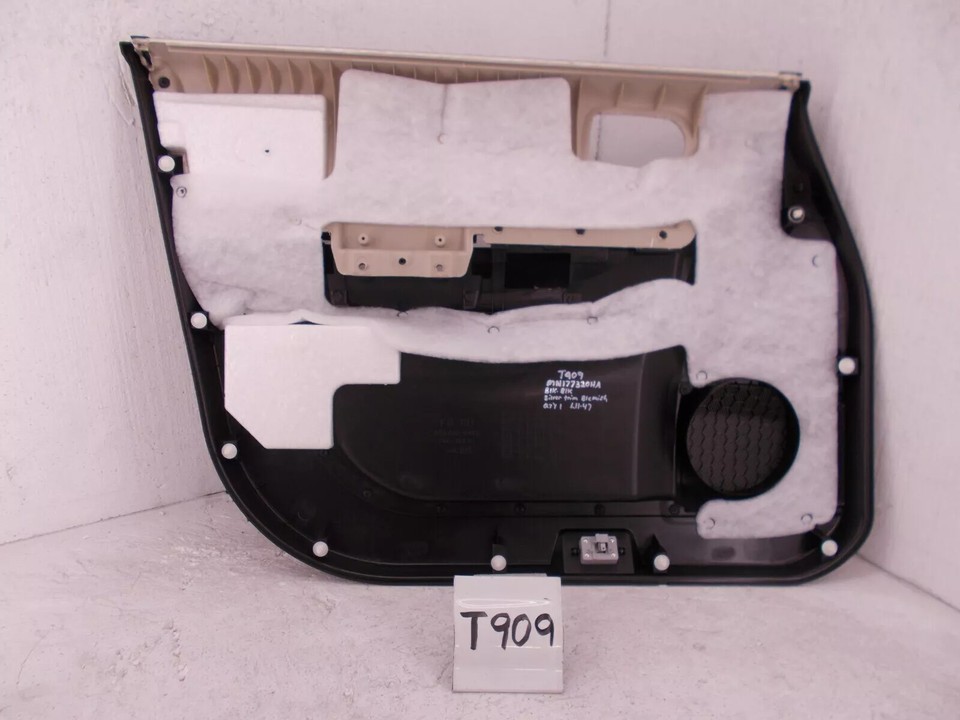 OEM Mitsubishi Door Trim Panel Front RH Black 20042006 Endeavor Vinyl