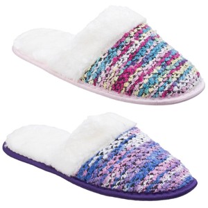 ladies slip on slippers