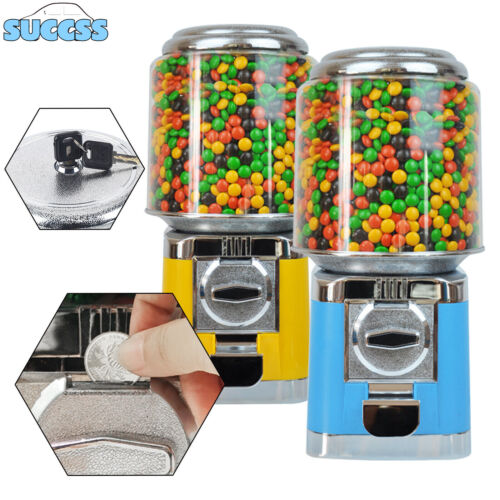 Bulk Vending Gumball Candy Machine Countertop Treat Dispenser Metal w/ Keys - Imagen 1 de 38