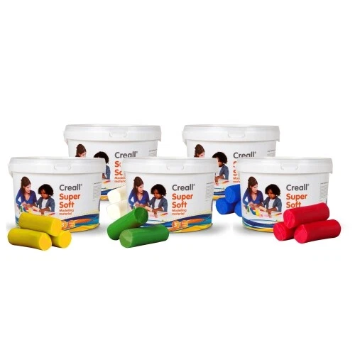 (17,14€/kg) Creall Supersoft Knete, 1750g., freie Farbwahl - Knetmasse