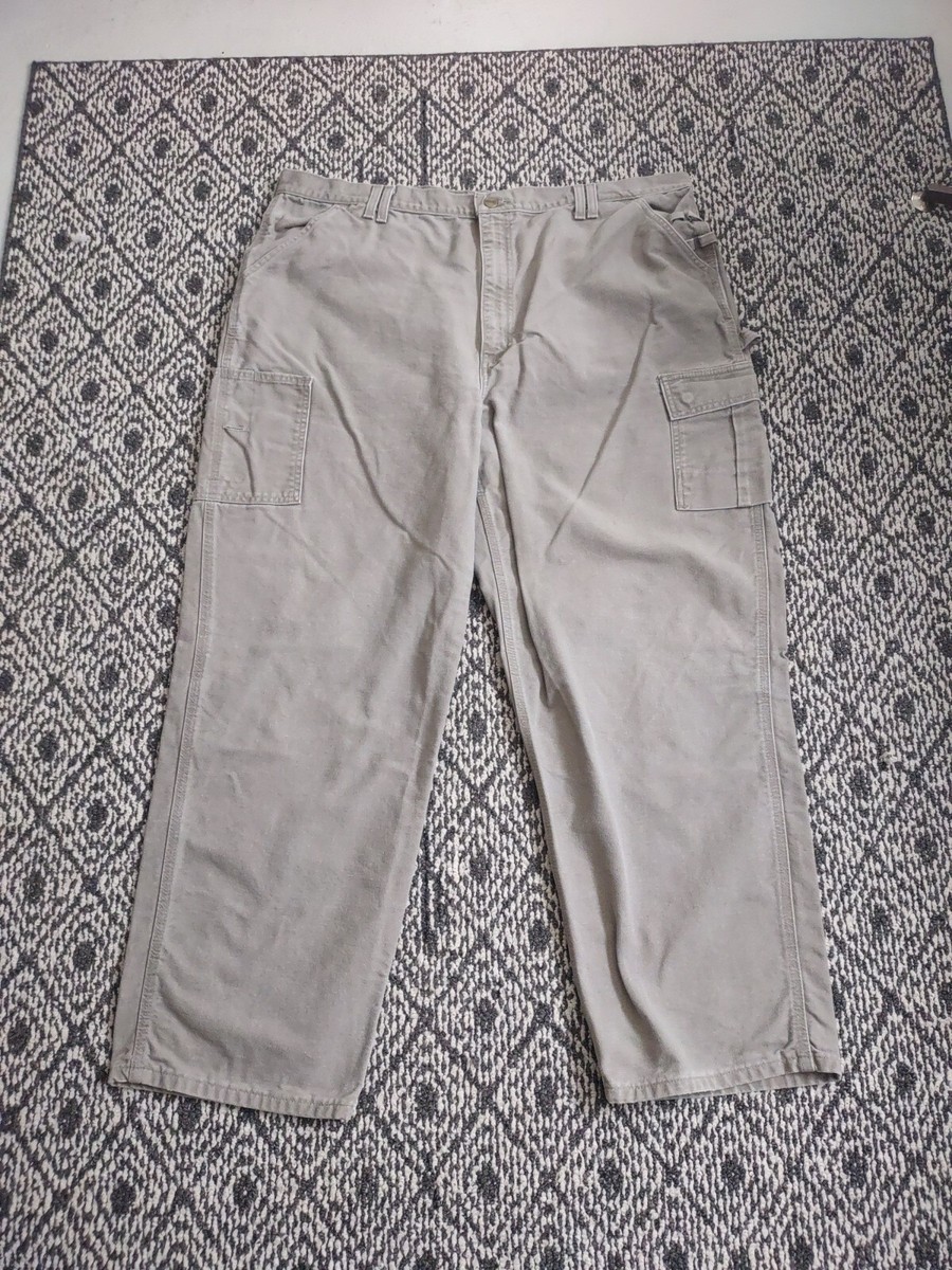 Vintage Men's Carhartt B112 DES 44 x 30 Canvas Carpenter