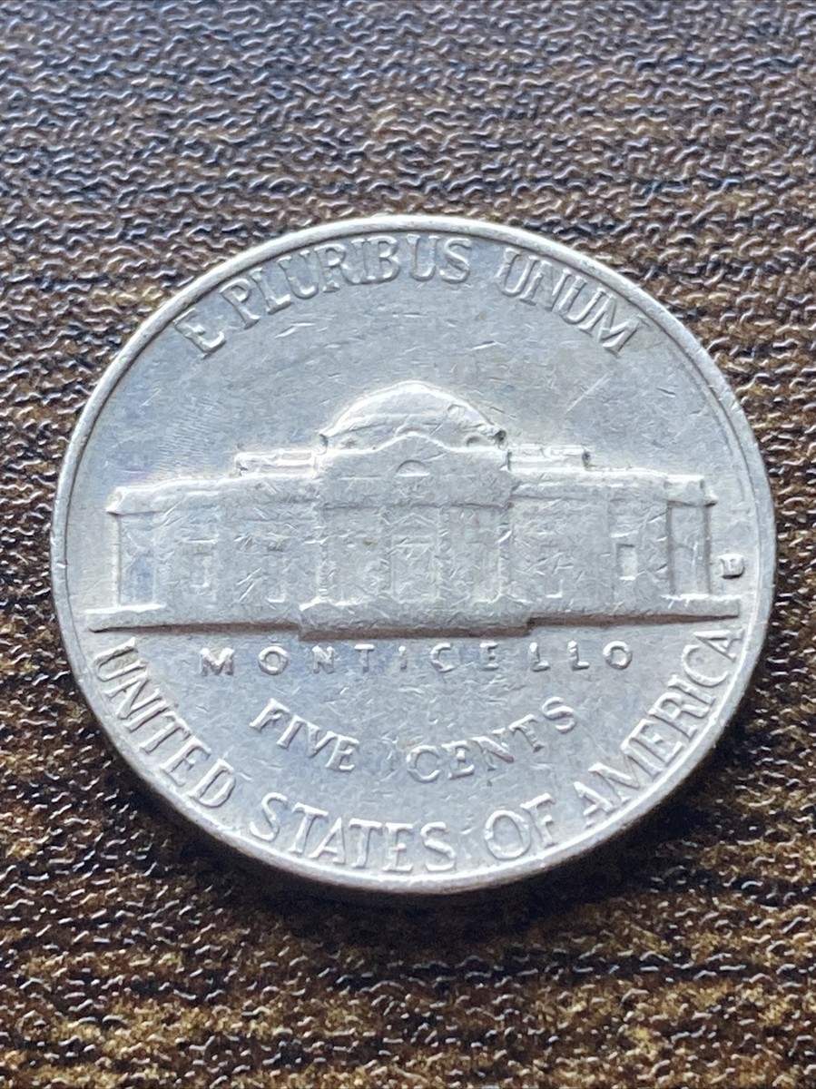 1964 D Jefferson Nickel Five (5) Cent Coin TK1082* | eBay