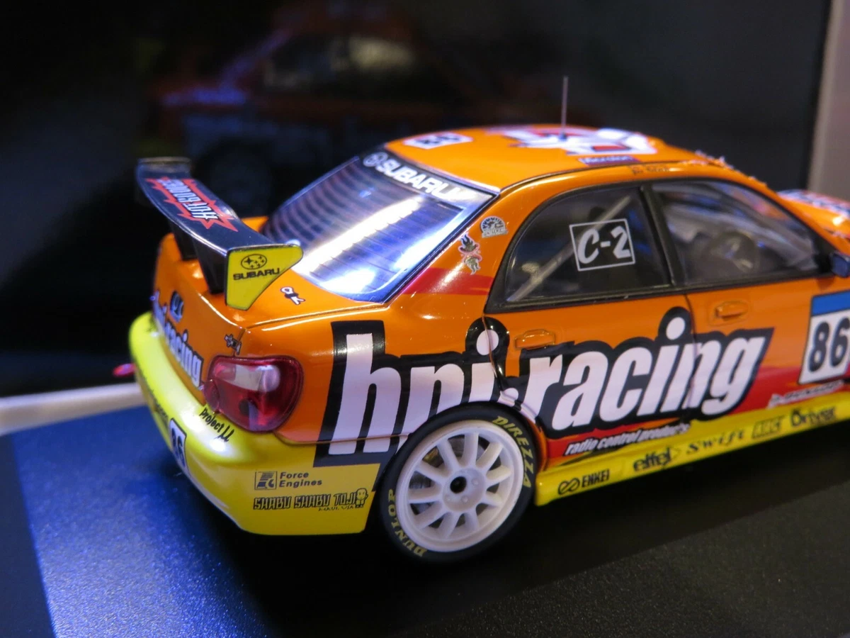 1/43 hpi racing Subaru Impreza #86 (2004) diecast