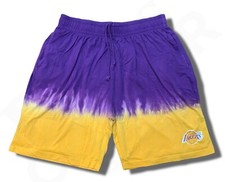 Mitchell  Ness Los Angeles Lakers Shorts Men's XL Tie Dye Oversized Layered