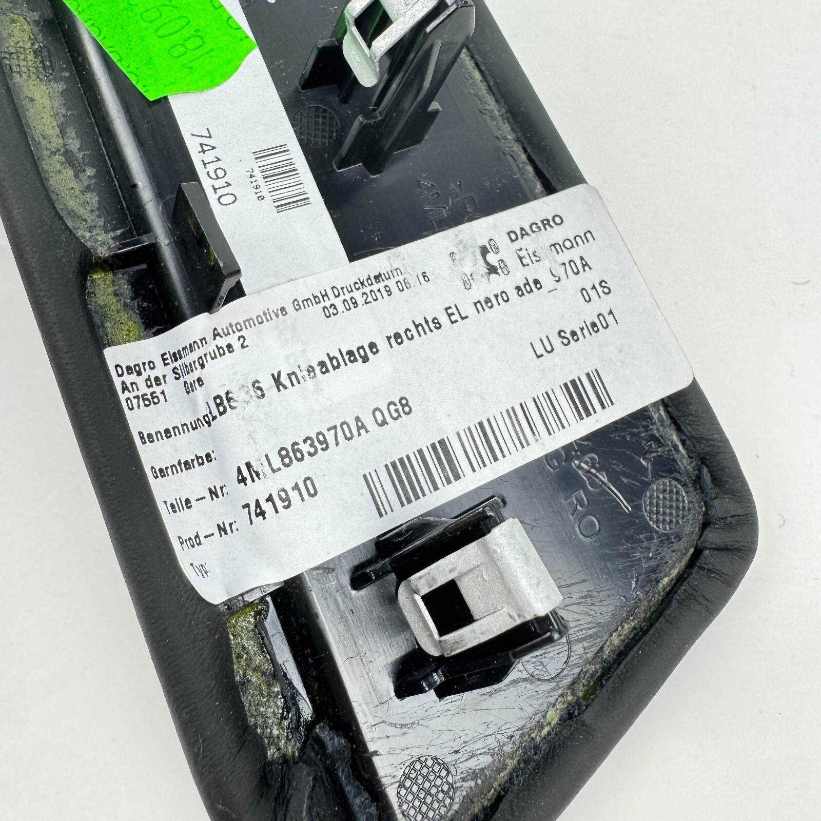 2018 - 2024 Lamborghini Urus Center Console Trim Insert Blanket 4ML863970AQG8
