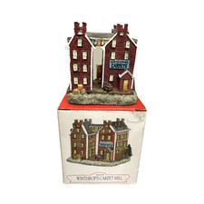 The Americana Collection Liberty Falls Winthrop's Carpet Mill with Box Exc Cond