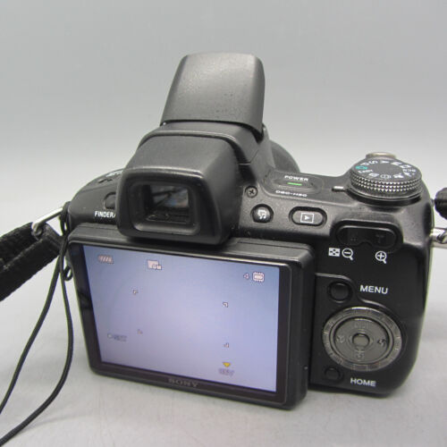 Sony Digital Camera Cyber-shot DSC-H50 9.1MP Silver Tested - Picture 3 of 11