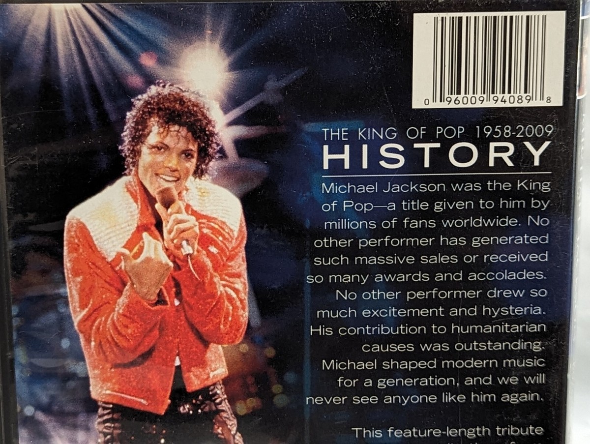 Michael Jackson History: The King of Pop 1958 - 2009 DVD