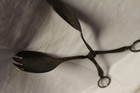 Sheffield silver salad tongs — photo 9