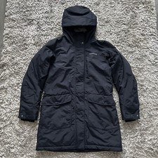Didriksons Bliss Women's Padded Parka Navy Blue Jacket Size 12 / 38
