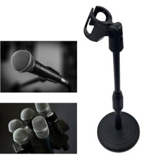 Desktop Microphone Stand 8.27-12.6" Universal Adjust Microphone Karaoke Support