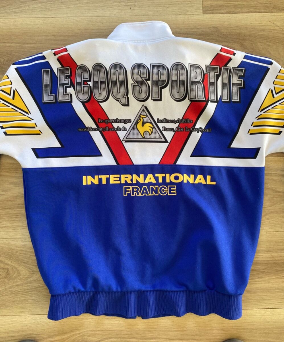 Vintage Le Coq Sportif International France Track Top Made Vintage Le Coq Sportif International France Track Top Made