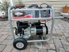 briggs and stratton generator 6000 watts with 7500 starting watts. 1 hr  usage.