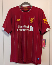 FC Liverpool Trikot New Balance 2019-2020 Heim Original M. Salah 11  - Gr. M