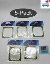5-Pack: NEW Lamptron UV Sensitive Green Noise  Anti-Vibration Pad for 80mm Fan