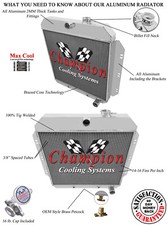 Alliant 2 Row 1 Tubes All Aluminum Radiator For 1960 1961 1962 Chevrolet Truck Alliant 2 Row 1 Tubes All Aluminum Radiator For 1960 1961 1962 Chevrolet Truck