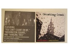 Counting Crows Poster Flat Band Shot And The Crowes