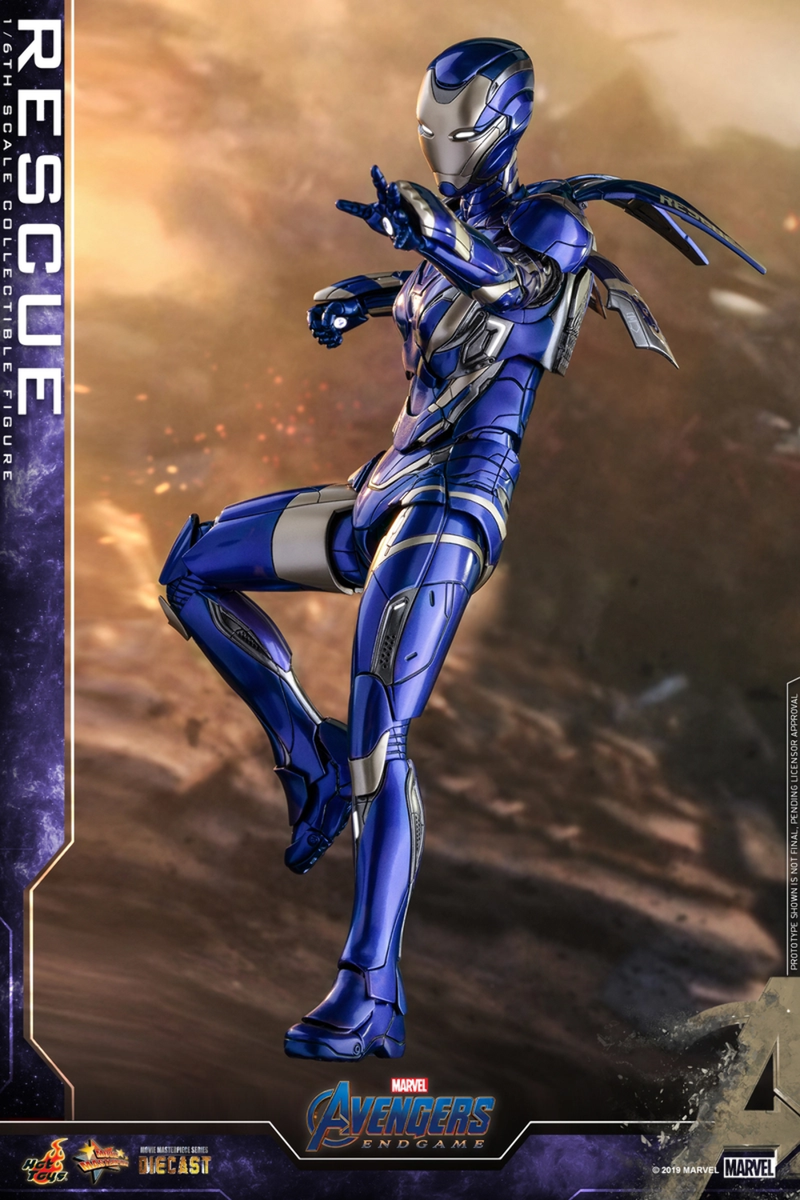 【ホットトイズMMS538-D32】エンドゲーム・レスキュー Hot Toys MMS538D32 Avengers Endgame Pepper Potts Rescue Suit 12