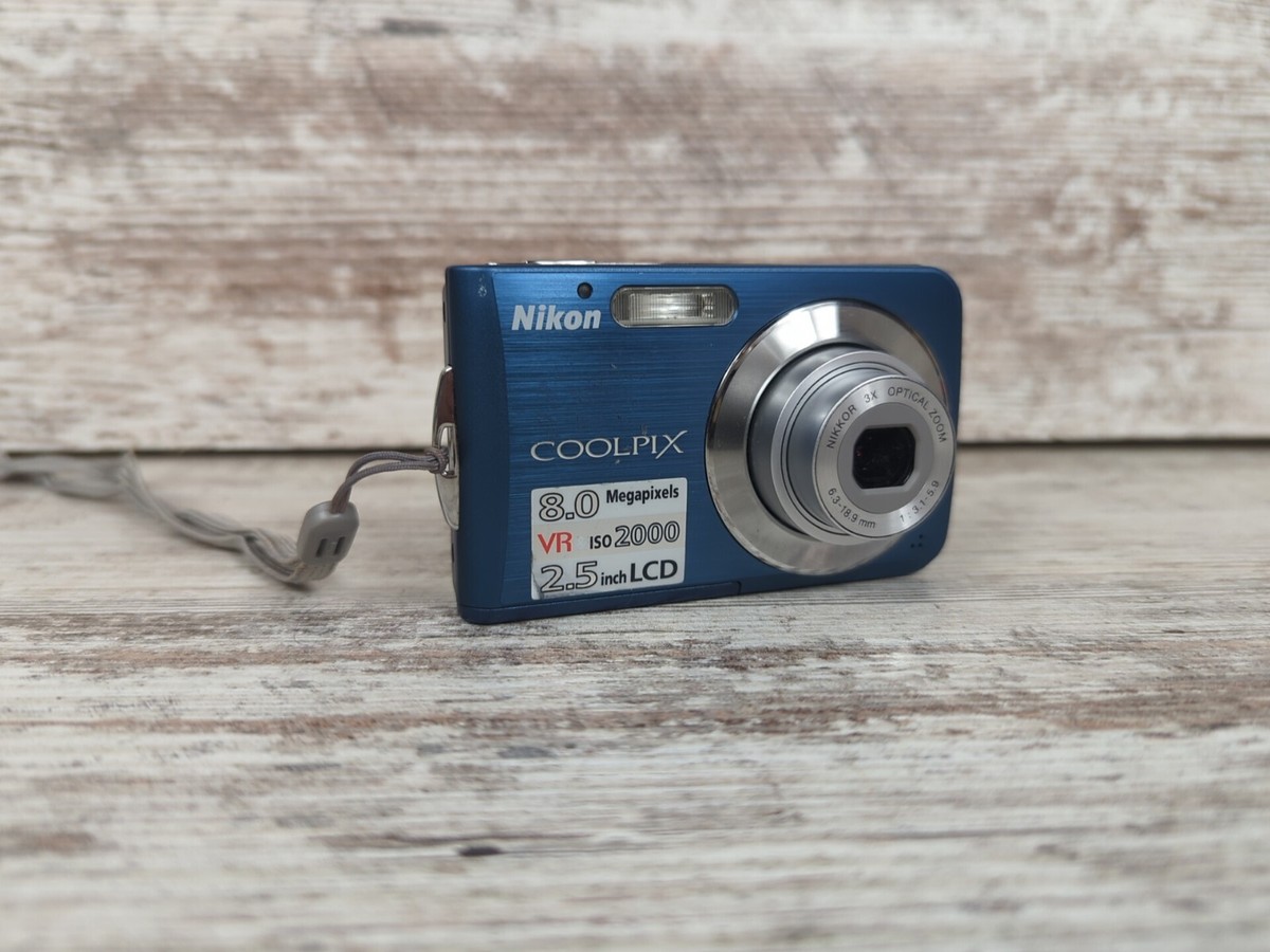 Nikon Coolpix S210 For Parts and Repair Turns on Lens Error | eBay