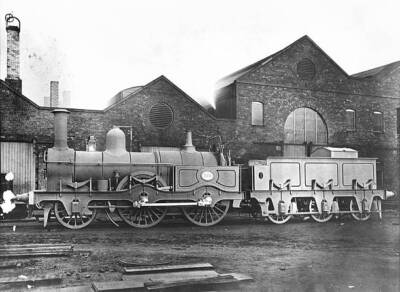 South Eastern Railway Cudworth Locomotive No225 Class E Old Photo