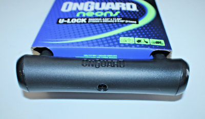 nnuu　チャコール On Guard Neon 8152 Bike U-Lock Black Moped Motorcycle