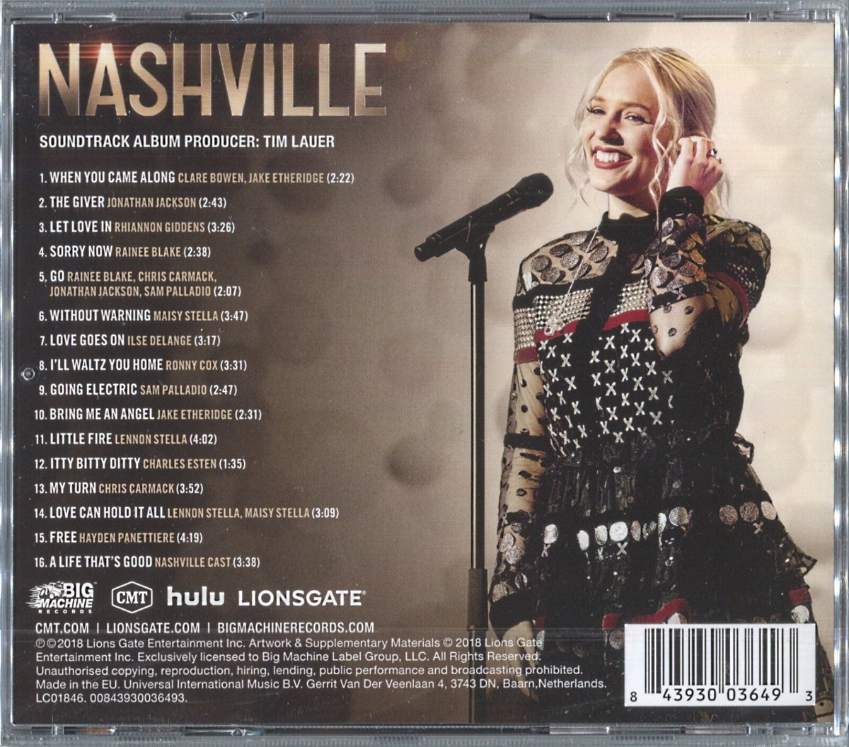 The Music of NASHVILLE Season 6, Vol. 2 CAST Original
