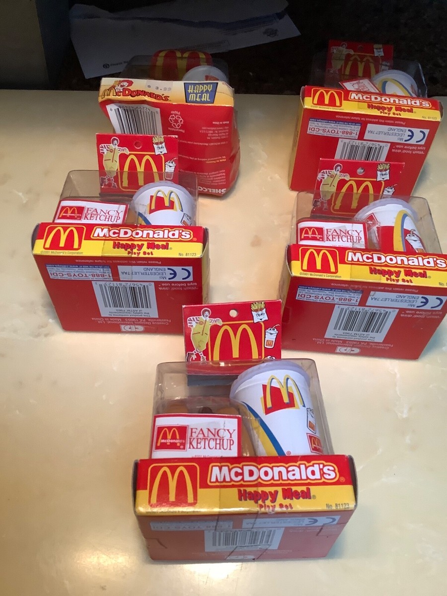 2001 McDonalds Happy Meal Play Set - NIB | eBay