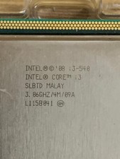 Lot OF 16 intel Core i3-540 SLBTD